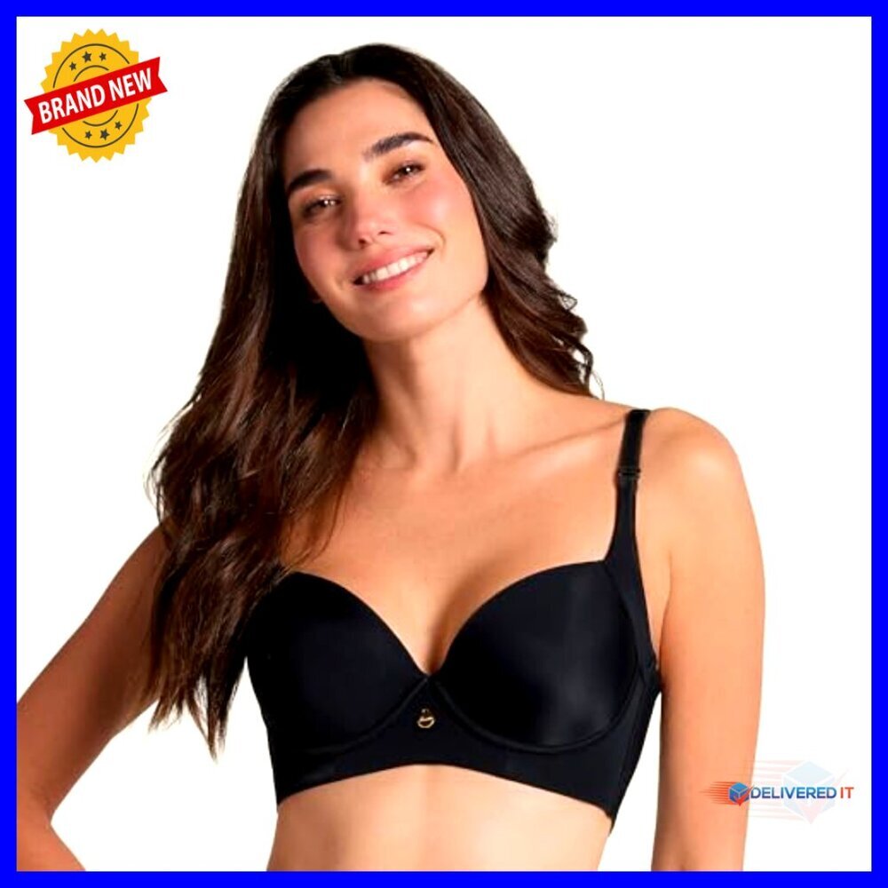 Full Coverage Underwire Bra, Back Smoothing, Adjustable Hook & Eye Closure - Picture 6 of 7